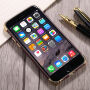 Ochranný kryt pro Apple iPhone 6 / 6S - zlatý / vínový