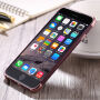 Ochranný kryt pro Apple iPhone 6 / 6S - růžovozlatý / vínový
