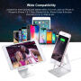 HAWEEL univerzální stojánek pro Apple iPhone - stříbrný