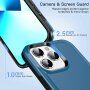 Odolný ochranný kryt pro iPhone 13 Pro Max - tmavě modrý