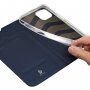 DUX DUCIS Skin Pro flipové pouzdro pro iPhone 14 Plus - tmavě modré