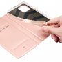 DUX DUCIS Skin Pro flipové pouzdro pro iPhone 14 Plus - růžovozlaté