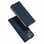 DUX DUCIS Skin Pro flipové pouzdro pro iPhone 14 Pro Max - tmavě modré