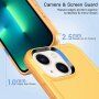Odolný ochranný kryt pro iPhone 14 - oranžový