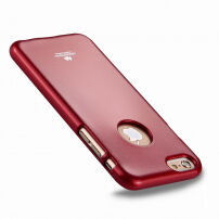 MERCURY GOOSPERY ochranný třpytivý kryt pro Apple iPhone 6 Plus / 6S Plus - červený