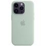 Originální Apple silikonový kryt s MagSafe pro iPhone 14 Pro Max - dužnatkově modrý