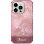 Guess Jungle kryt pro iPhone 14 Pro Max - růžový