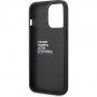 BMW M Hexagonal Pattern kryt pro iPhone 14 Pro - černý