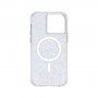 Case Mate Twinkle Diamond třpytivý kryt s MagSafe pro iPhone 14 Pro Max - stříbrný