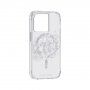 Case Mate Karat Touch of Pearl kryt s MagSafe pro iPhone 14 Pro - stříbrný