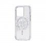 Case Mate Karat Touch of Pearl kryt s MagSafe pro iPhone 14 Pro - stříbrný