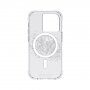 Case Mate Karat Touch of Pearl kryt s MagSafe pro iPhone 14 Pro - stříbrný