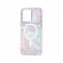 Case Mate Soap Bubble holografický kryt s MagSafe pro iPhone 14 Pro Max - čirý