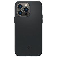 Spigen Silicone Mag Fit silikonový kryt s MagSafe pro iPhone 14 Pro - černý