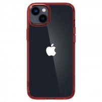 Spigen Ultra Hybrid kryt pro iPhone 14 Plus - červený