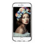 Ochranný kryt s černým rámečkem pro Apple iPhone 6 Plus / 6S Plus - kouř