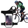 FLOVEME sportovní pouzdro na zápěstí pro Apple iPhone 6 Plus / 6S Plus / 7 Plus / 8 Plus - černé