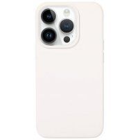 Silikonový kryt pro iPhone 14 Pro Max - bílý