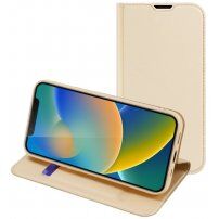 Dux Ducis flipové pouzdro pro iPhone 14 - zlaté