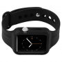 Baseus řemínek z měkkého plastu s pouzdrem pro Apple Watch 42mm / 41mm / 40mm / 38mm - černý