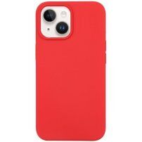 Silikonový kryt pro iPhone 14 Plus - světle červený
