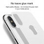 BASEUS tvrzené zadní sklo pro iPhone X / XS - bílá