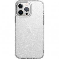 UNIQ LifePro Xtreme třpytivý kryt pro iPhone 14 Pro Max - čirý