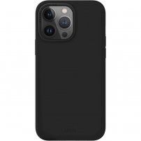 UNIQ Lino silikonový kryt pro iPhone 14 Pro Max - černý