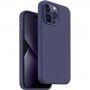 UNIQ Lino silikonový kryt pro iPhone 14 Pro Max - tmavě fialový