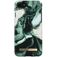 iDeal Of Sweden Golden Olive Marble kryt pro iPhone 6 / 6S / 7 / 8 / SE (2020/2022) - smaragdový