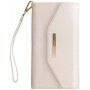 iDeal Of Sweden Mayfair Clutch Beige Saffiano peněženkové pouzdro pro iPhone X / XS / 11 Pro - béžové