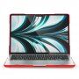 Nárazuvzdorný kryt s vyklápěcími nožičkami pro MacBook Air 13" (A2681 / A3113 / A3240 / A3449) - červený