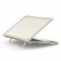 Nárazuvzdorný kryt s vyklápěcími nožičkami pro MacBook Air 13" (A2681 / A3113 / A3240 / A3449) - béžový