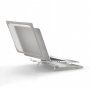 Nárazuvzdorný kryt s vyklápěcími nožičkami pro MacBook Air 13" (A2681 / A3113 / A3240 / A3449) - béžový