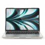 Nárazuvzdorný kryt s vyklápěcími nožičkami pro MacBook Air 13" (A2681 / A3113 / A3240 / A3449) - béžový