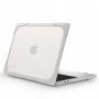 Nárazuvzdorný kryt s vyklápěcími nožičkami pro MacBook Air 13" (A2681 / A3113 / A3240 / A3449) - béžový