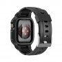 Odolné Armor pouzdro s řemínkem pro Apple Watch 41mm / 40mm / 38mm - černé