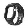 Odolné Armor pouzdro s řemínkem pro Apple Watch 41mm / 40mm / 38mm - černé