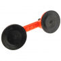 Držák s přísavkami a madlem - 32 cm - oranžový