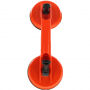 Držák s přísavkami a madlem - 32 cm - oranžový