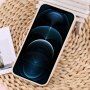 Ochranný kryt s pokovenou spodní částí pro iPhone 12 Pro Max - béžový