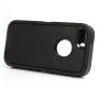 Odolné pouzdro s klipem na pásek pro iPhone SE (2016) / 5 / 5S - černé