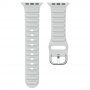 Silikonový řemínek Ocean Ripple pro Apple Watch Ultra 49mm / 46mm / 45mm / 44mm / 42mm - šedý