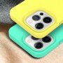 Matný ekologicky rozložitelný kryt pro iPhone 14 Plus - tyrkysový