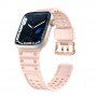 Odolný silikonový řemínek pro Apple Watch 42mm / 41mm / 40mm / 38mm - růžový