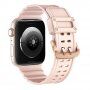 Odolný silikonový řemínek pro Apple Watch 42mm / 41mm / 40mm / 38mm - růžový