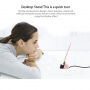 Nabíjecí a dokovací magnetická stanice pro iPhone - černá