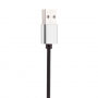 Nabíjecí a dokovací magnetická stanice pro iPhone - stříbrná