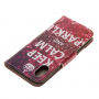 Flipové pouzdro pro iPhone XS / iPhone X - Keep calm and sparkle