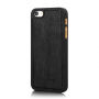2v1 odnímatelné pouzdro pro iPhone 5 / 5S / SE (2016) - černé